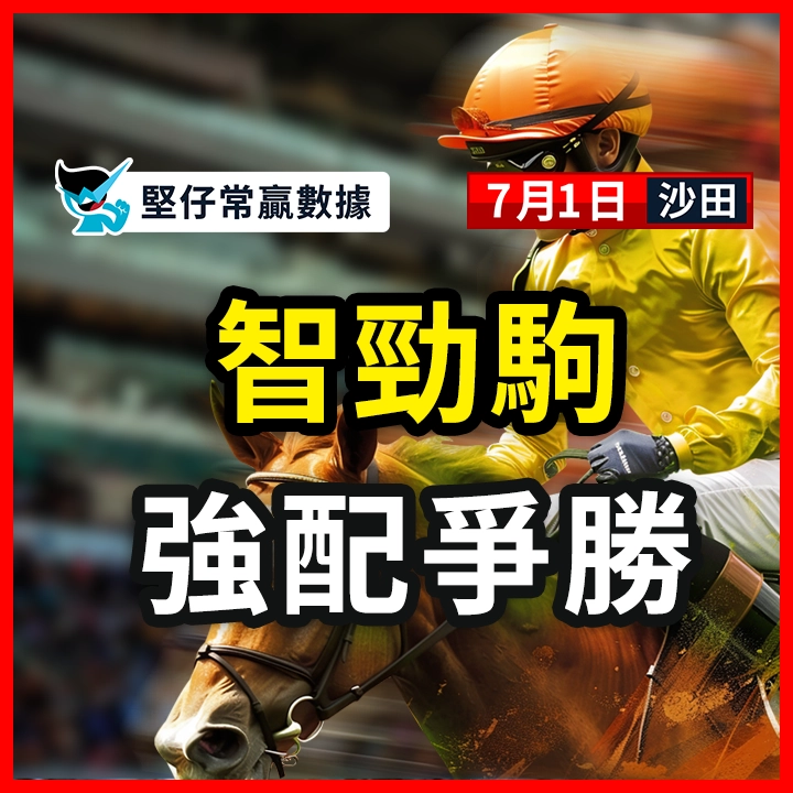智勁駒 強配爭勝