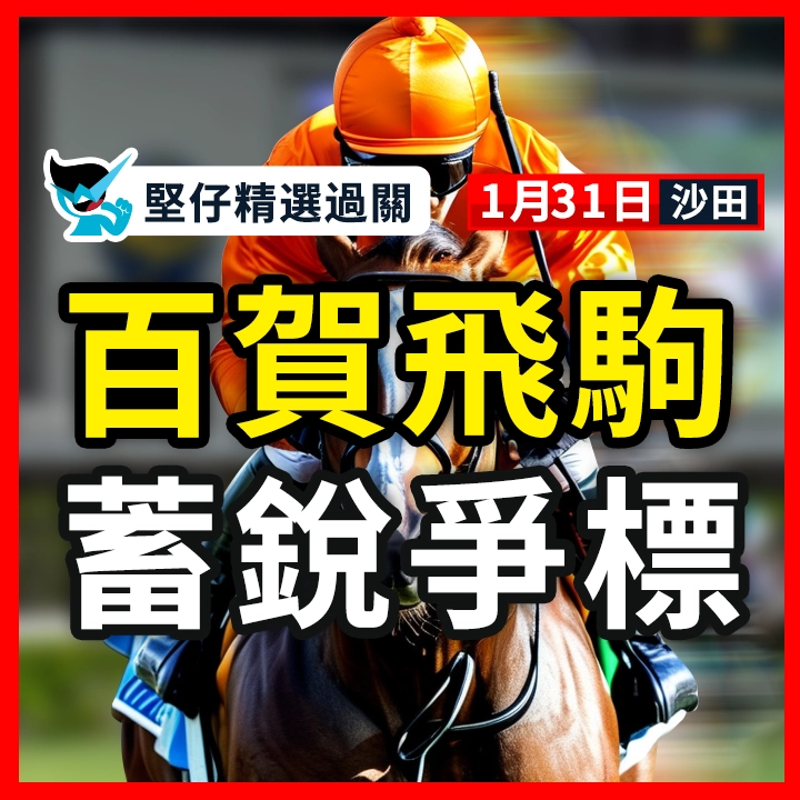 百賀飛駒 蓄銳爭標