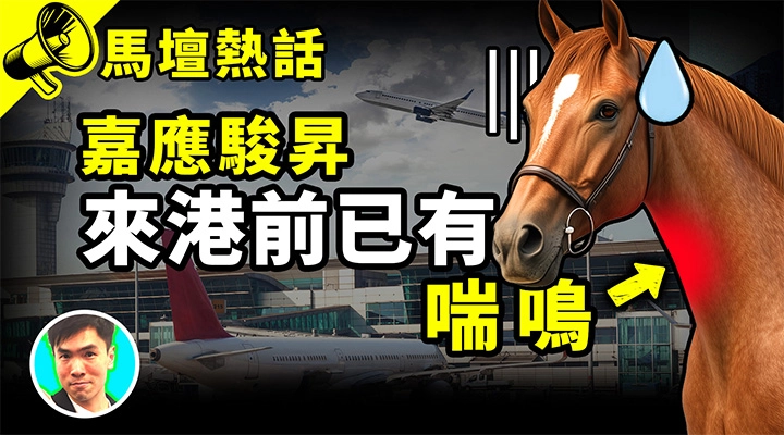 嘉應駿昇 來港前已有喘鳴