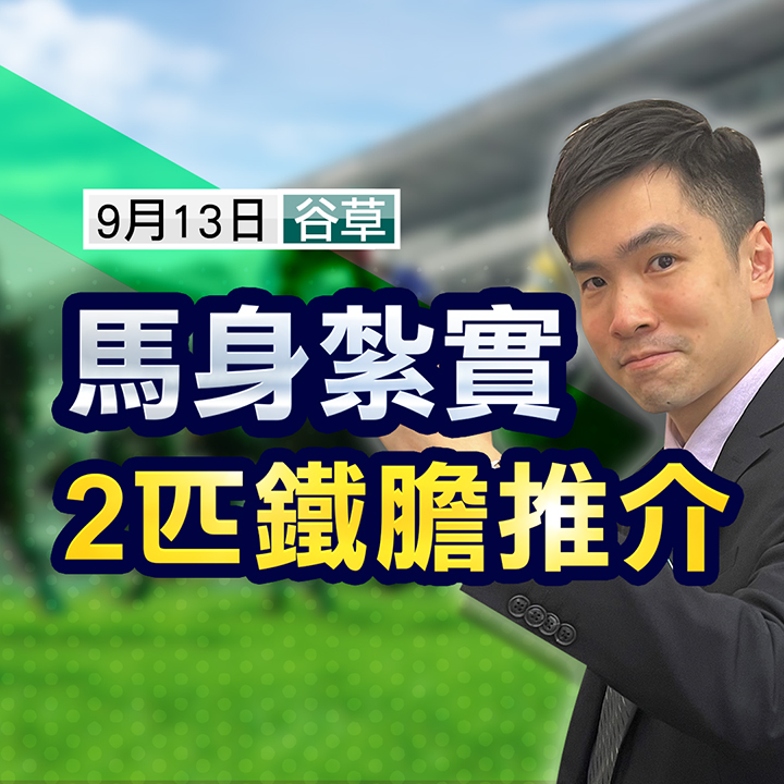 馬身紮實，２匹鐵膽推介 